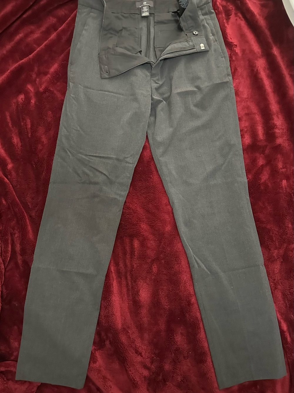H&M Men's Black Dress Trousers